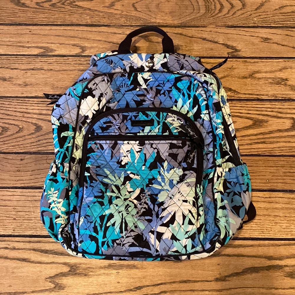 Vera Bradley Campus Backpack in Camofloral pattern